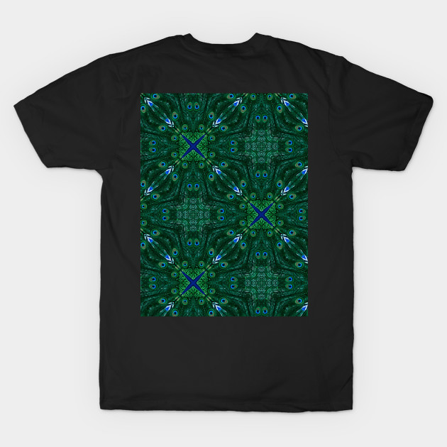 Peacock minimal pattern by MarjanShop